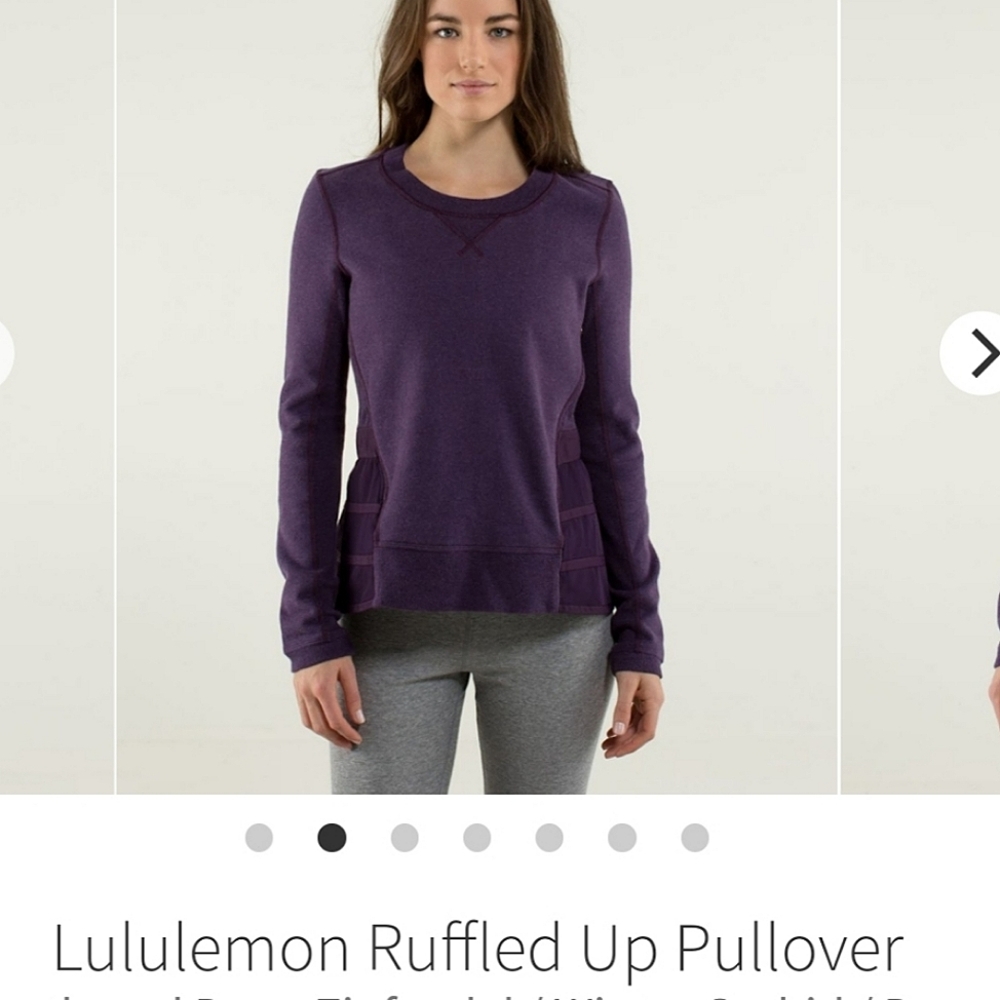 RARE Ruffled Up Pullover - Picture 2 of 2